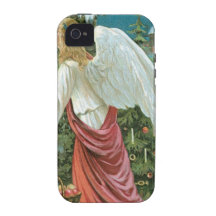 Ángel del navidad iPhone 4/4S funda