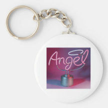 Ángel del vintage llavero personalizado