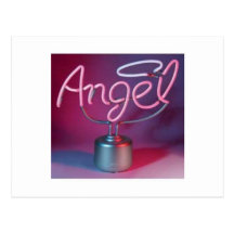Ángel del vintage tarjeta postal