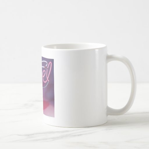 Ángel del vintage taza