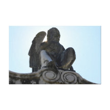 Ángel en New Orleans Lona Envuelta Para Galerias