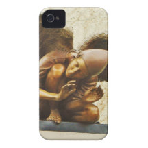 Ángel hermoso iPhone 4 Case-Mate protectores