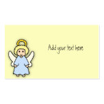 Ángel lindo del dibujo animado tarjetas de visita