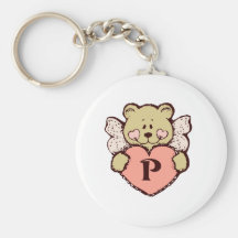 Ángel P del peluche Llaveros Personalizados