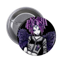 Ángel púrpura rosado de Natasha Pin