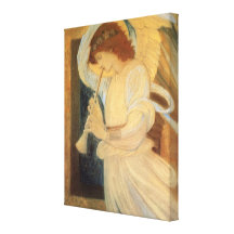 Ángel que juega la chirimia Burne Jones, música de Lienzo Envuelto Para Galerías