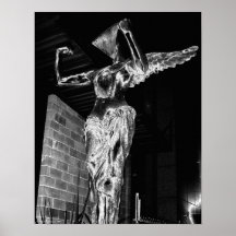Ángel (Sabattier) - impresión de la bella arte Posters