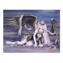 ángel tragado postales