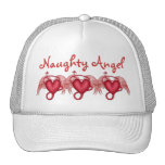 Ángel travieso gorros bordados
