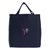 Ángel Y Bolsas De Mano Bordadas