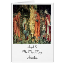Ángel y los tres reyes Card Felicitaciones
