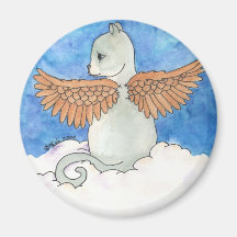 AngelCat Imán Para Frigorifico