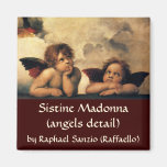 Ángeles de Sistine Madonna por Raphael Raffaello Iman