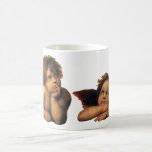 Ángeles de Sistine Madonna por Raphael Sanzio Tazas