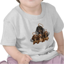 Ángeles del Dachshund Camiseta