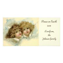 Ángeles del Victorian Tarjeta Personal Con Foto