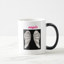 ángeles y demonios tazas de café