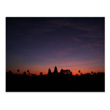 Angkor Wat en la salida del sol (postal)