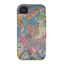 Anillo del Faerie Case-Mate iPhone 4 Carcasas