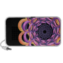 Anillos alrededor del altavoz del Doodle del anill