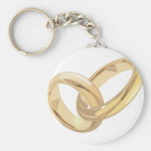Anillos de bodas llavero