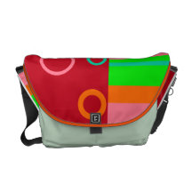 Anillos de la bolsa de mensajero del carrito de lo bolsas de mensajería