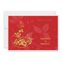 anillos rojos invitaciones