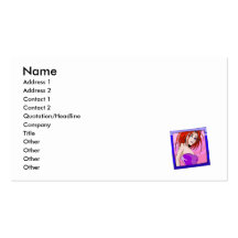 Animado girl.png de Sanaye Plantillas De Tarjeta De Negocio