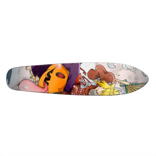 Animado Patineta Personalizada