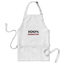 Animador del 100 por ciento delantales
