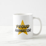 Animador orgulloso tazas de café