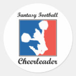 Animadora del fútbol de la fantasía etiquetas  