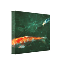Animal - pescado - Koi - otra historia de los pesc Impresion De Lienzo