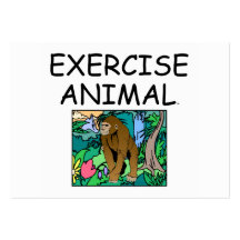 Animal SUPERIOR del ejercicio Tarjeta Personal