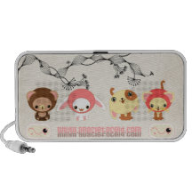 animales del kawaii iPod altavoz