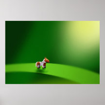 Animales micro - caballo posters
