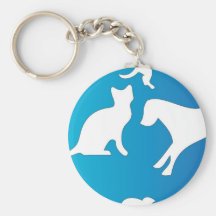 Animalover del LOGOTIPO Llaveros Personalizados