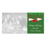 Animar la tarjeta de la foto del navidad tarjetas fotográficas personalizadas