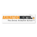AnimationMentor.com - bandera pegatinas de parachoque