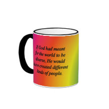 Anime la diversidad (sq) tazas de café