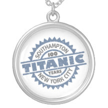 Aniversario de hundimiento titánico de 100 años pendiente personalizado