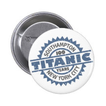 Aniversario de hundimiento titánico de 100 años pin