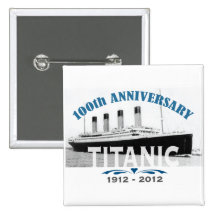 Aniversario de hundimiento titánico de 100 años pin