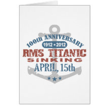 Aniversario de hundimiento titánico de 100 años felicitaciones