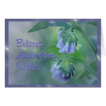 Aniversario de la consuelda - cambie para cualquie felicitaciones