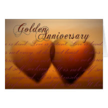 Aniversario de oro de 50 años felicitaciones