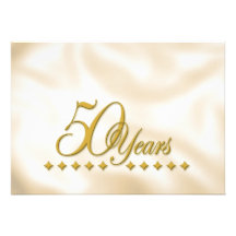 Aniversario de oro invitación