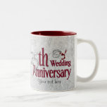 Aniversario de plata tazas