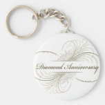 Aniversario del diamante llavero