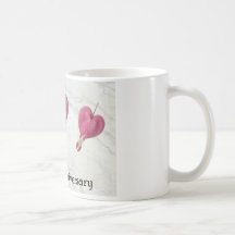 Aniversario feliz 9 tazas de café